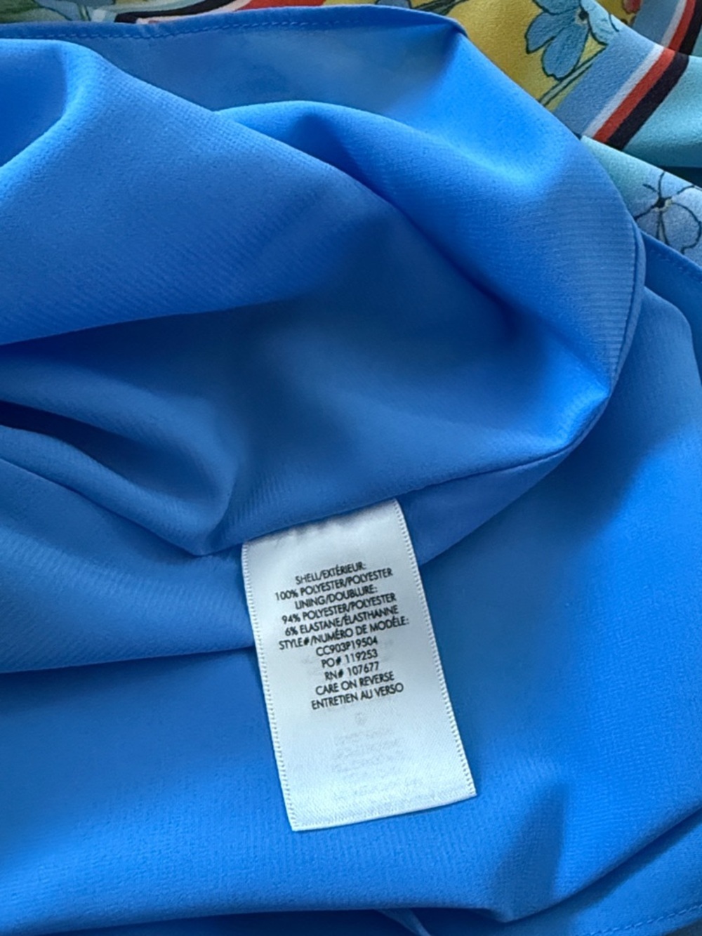 Alice + Olivia “Farrah” handkerchief midi collared shirt dress 4 - Picture 9 of 9